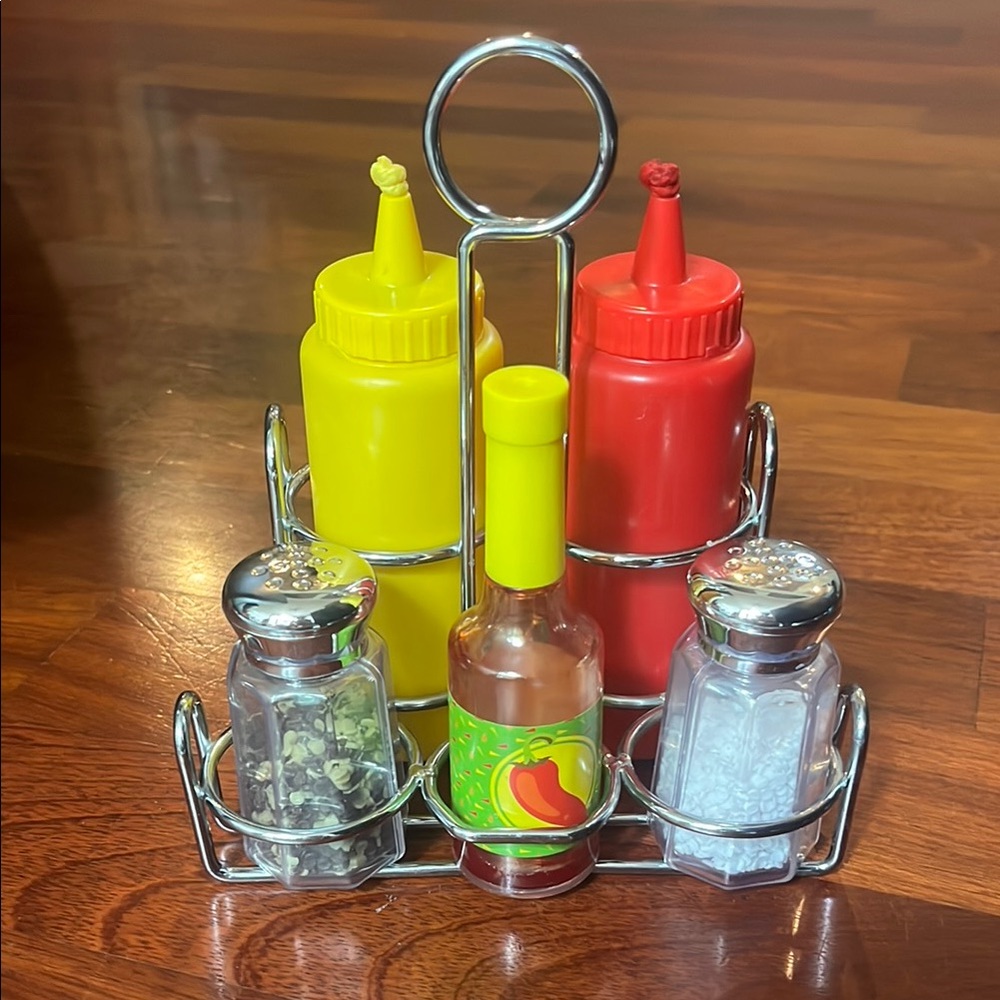 Melissa & Doug 6 Piece Condiment Learning Toys Set